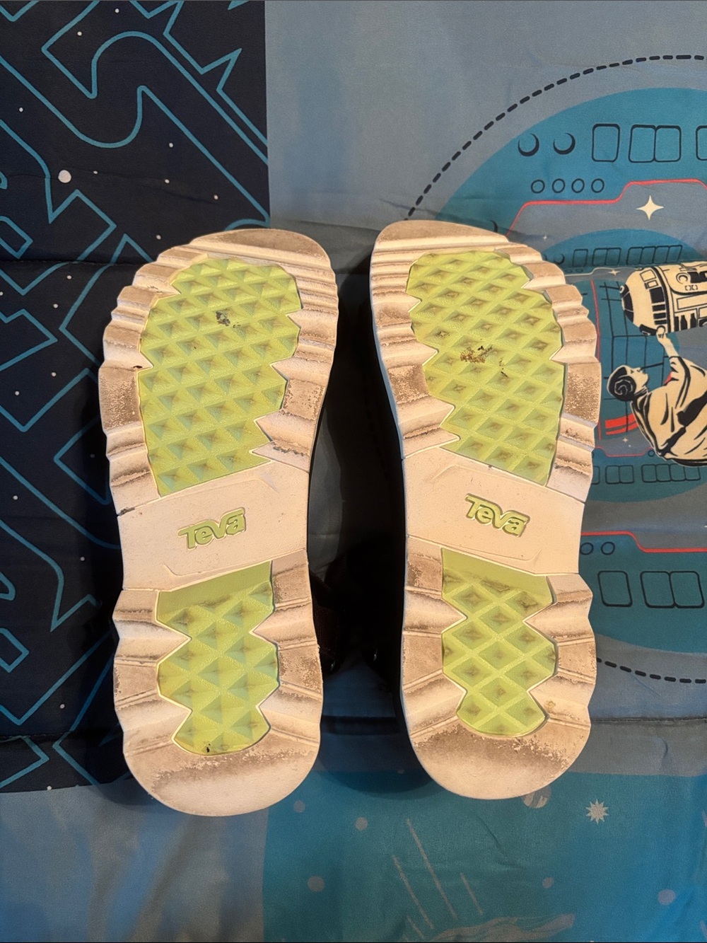 Teva platform sandals size 10 - Picture 3 of 5
